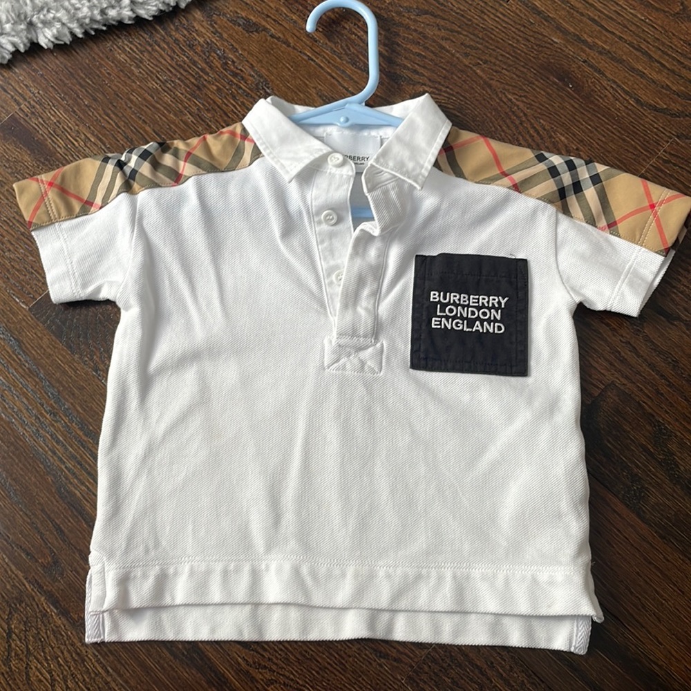 Burberry kids shirt 18 months